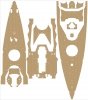 Pontos 35029F1 IJN NAGATO 1941 Detail Up Set 1/350